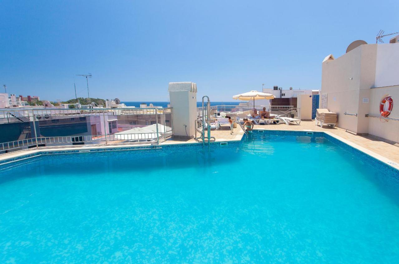 Aparthotel Duquesa Playa Santa Eularia des Riu Eksteriør bilde