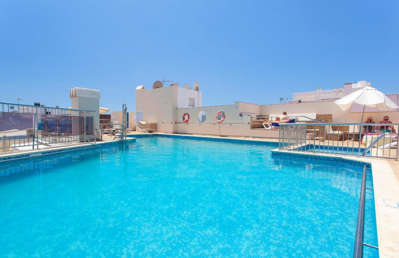 Aparthotel Duquesa Playa Santa Eularia des Riu Eksteriør bilde
